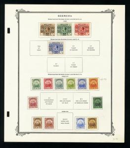 Bermuda 1810s to 1960s Stamp Collection