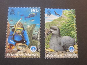 Pitcairn Island 1988 Sc 493,495 FU