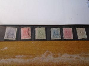 Uruguay  #  334-39  used / MH  Birds