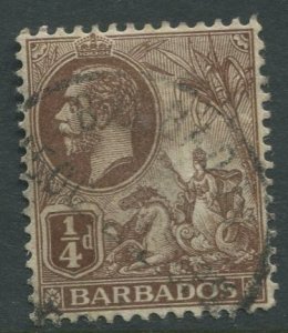 STAMP STATION PERTH Barbados #116 KGV Definitive Issue Used Wmk 3 -1912