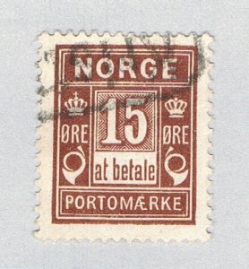 Norway J4 Used Postage Due 1889 (BP70503)