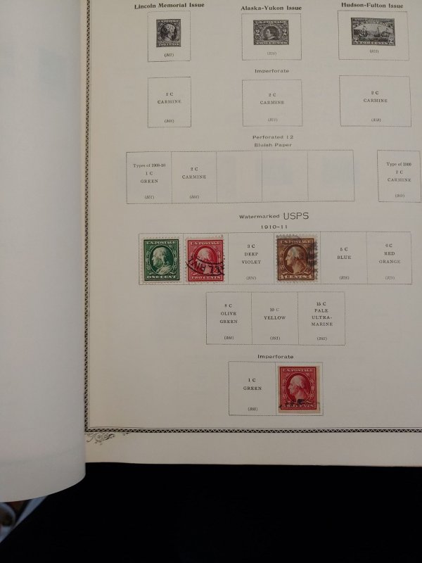 UNITED STATES COLLECTION IN MINUTEMAN ALBUM 1800's-1960's SEE SCANS