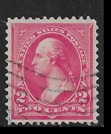 USA 252 used 2018 SCV $14.00  corner perf   5454