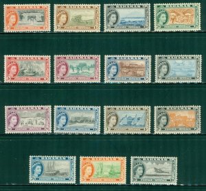 BAHAMAS 158-172 MNH P.O. FRESH (MISSING HI VALUE) SCV $61.25 BIN $30.50