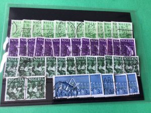 Nigeria used  stamps Ref 54590