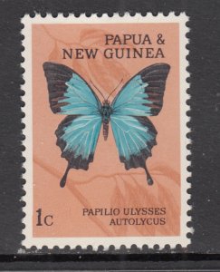 Papua New Guinea 209 Butterfly MNH VF