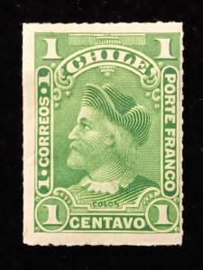 Chilean Single CHILE RARE STAMP Superb!