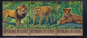 Guinea C142 Endangered Animals 1977