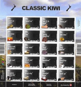 New Zealand 2144   2007  S/S  VF  Mint NH classic  Kiwi 