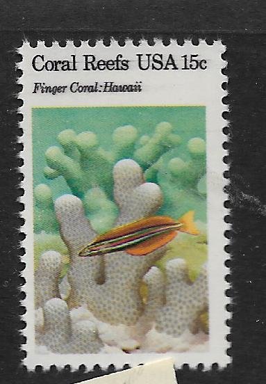 UNITED STATES, 1830,  MNH, CORAL REEFS