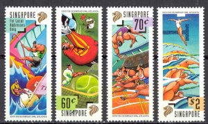Singapore Sc# 756-759 MNH 1996 Summer Olympics