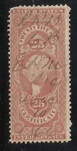 R44c 25c Used Fine​ Centering