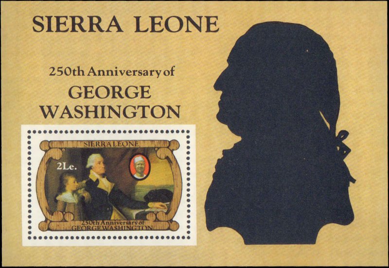 Sierra Leone  #560, Complete Set, Souvenir Sheet Only, 1982, Art, Never Hinged