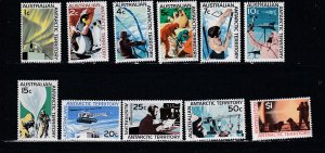 Australian Antarctic Territory # L8-18, Pictorials, Mint NH 1/2