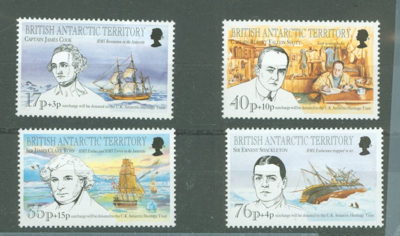 British Antarctic Territory #B1-4 Mint (NH) Single (Complete Set)