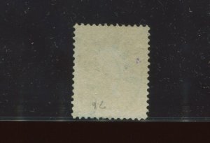 Scott 67 Jefferson Used Stamp with Bold Blue Cincinnati Dated CCL (Stock 67-1A)