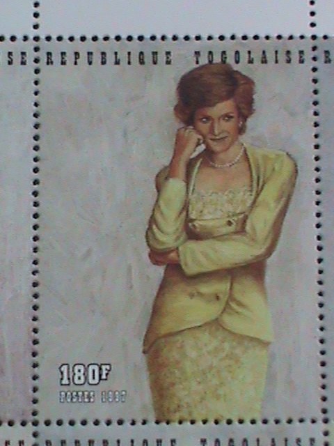 ​TOGO STAMP:1997 SC#1798 DIANA -PRINCESS OF WALES MINT FULL SHEET