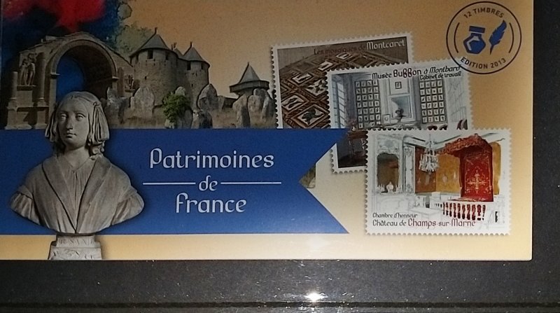 France 2013 booklet Patrimony Heritage MNH