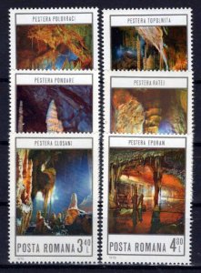 Romania 2790-2795 MNH Caves Speleology Polovraci Ponare ZAYIX 0624S0526