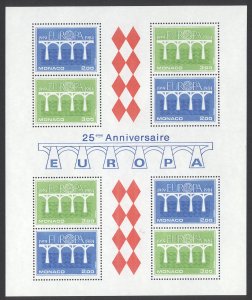 Monaco Sc# 1425a MNH Souvenir Sheet 1984 Europa