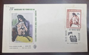 CMI) 1872. ARGENTINA. ABSTRACT PAINTING OF CHILDCARE.  XF