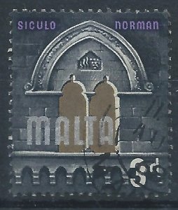 Malta 1965 - 3d defin - SG335 used