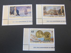 Cook Islands 1978 Sc 499-501 set MNH