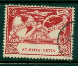 St Kitts Nevis 1938-48 KGVI Pictorial Columbus Looking for Land 49 UPU 75th A...