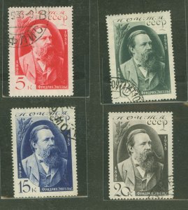 Russia #555-558 Used Single (Complete Set)