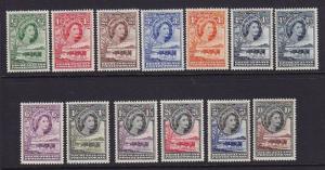 Bechuanaland Scott # 154 - 165 Set VF OG never hinged  cv $ 104 ! see pic !