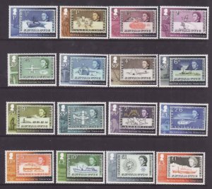 British Antarctic Territory-Sc#442-57- id9-unused NH set-Stamp on Stamp-2013- 