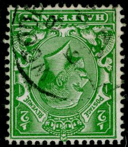 SG418Wi, ½d green, FINE USED. WMK INV