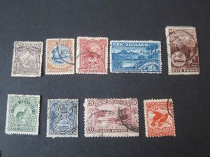 New Zealand 1893 Sc 70-2,74,77-81 FU