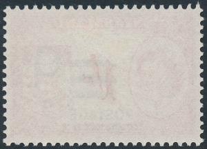 Nyasaland 1963 9d on 1s Cerise SG193 MLH