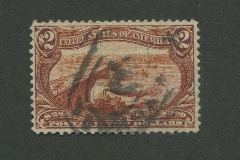 1898 United States Postage Stamp #293 Used VF Postal Cancel