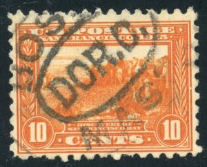 US Stamp #404 Panama-Pacific Expo 10c - USED - CV $70.00