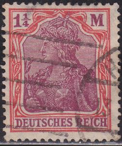 Germany 130 USED 1920 Germania 1.25Mk