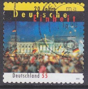 Germany sc#2590 2010 55c Reunification SA used