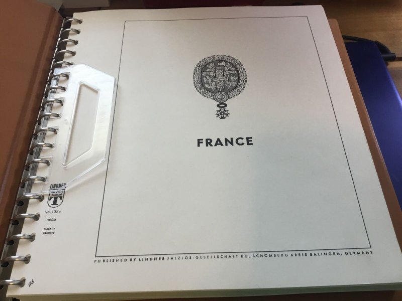 ICOLLECTZONE France MINT used Collection Lindner Hingeless 1945-63 Hi CV (A016)