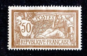 `1900 France  Sc #123 mvlh cv. $100 ( 2213 WX )