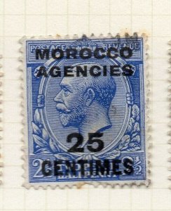 Morocco Agencies French Zone 1917-24 Issue 25c. Optd Surcharged NW-180687
