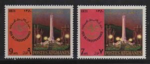 Afghanistan MNH sc# 848-9 Monument