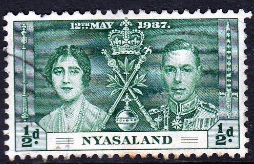 Rhodesia and Nyasaland,1937,Used