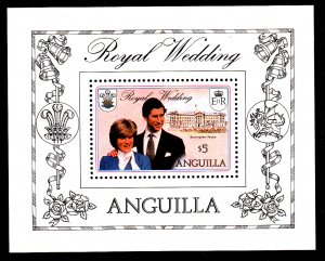 Anguilla 447 Royal Wedding Souvenir Sheet MNH VF