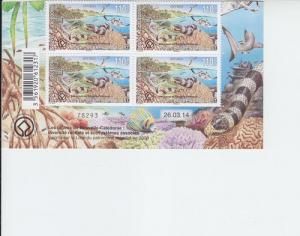 2014 New Caledonia UNESCO North & East Coast B4 (Scott NA) 