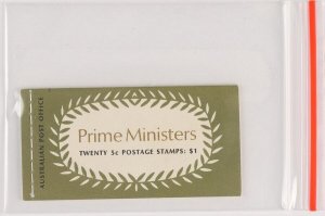 AUSTRALIA 1969 Prime Ministers $1 booklet edition N69/3. MNH **. SG SB45..