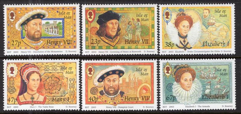 Isle of Man 1000-1005 MNH VF