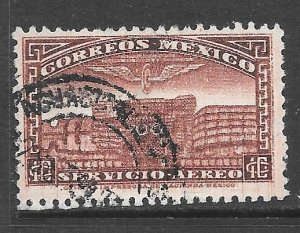 Mexico C66: 10c God of Water Temple, used, F-VF