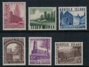 Norfolk Island #13-18* CV $42.25