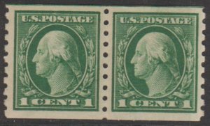 U.S. Scott #412 Washington Stamp - Mint Pair